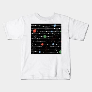 Midcentury Modern Starbursts Kids T-Shirt